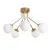 Opviq Luster Orion-13961, 62cm, IP20, Belo-zlatne boje