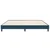 Vidaxl posteljni okvir brez vzmetnice temno modra 200x210 cm žamet