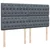 Vidaxl Box spring postelja z vzmetnico temno siva 200x200 cm žamet