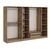 Hanah home Ormar Kale 270x210x52cm Bež