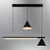 Wallity Luster L1101, 90x18x120 cm, 1x15W, LED & 2xE14 40W