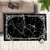 Conceptum Hypnose Tepih HM-CRP25-14, Pravougaoni, 140 x 220 cm, Crno-beli