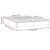 Greatstore Posteljni okvir temno siva 140x200 cm blago