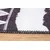 Conceptum Hypnose Tepih Ada Gönül Chenille 292, 75x230cm, Crni