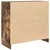 Komoda boja dimljenog hrasta 80x35x76 cm konstruirano drvo