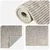 vidaXL Preproga Bež 80 x 100 cm 100% poliester 3 mm Pralna