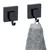 WENKO 71448800 - Kukica VACUUM-LOC QUADRO ED 6x7 cm crna