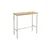 Hanah Home Barski set sto i stolice Mola Set 100, 100x90x40 cm, Bela