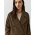 Pull&Bear Prehoden plašč rjava / svetlo rjava / črna