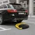 ModernHome Parking barijera, Sklopiva, zaobljena sa ključem, daljinskomkontrolom i alarmom, 40cm