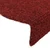 Vidaxl Preproge za stopnice samolepilne 30 kosov 56x17x3 cm bordo rdeče polkrožne