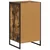 Kreveta Dimni hrast 43 x 36 x 75,5 cm Konstruirano drvo