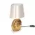 Aigostar - Stona lampa 1xE14/40W/230V zlatna