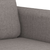vidaXL Dvosed taupe 140 cm blago