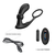 Pretty Love Warren Prostate Stimulator Anal Lock with Remote Control Black