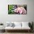 tulup.si Slika na steklu Bamboo orchid spa 120x60 cm 4 obešalnika