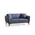 Atelier del Sofa Dvosed Belissimo 180x67x95cm Plavi