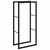 Stalak za drva crni 55x30x116 cm čelik
