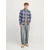 JACK & JONES Srajca JPRBLUNORRIS modra/safir/volneno bela