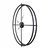 Wallity Zidni sat Scandinavian, 66x66 cm, Crni