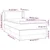 Vidaxl Box spring postelja z vzmetnico temno siv 90x190 cm žamet