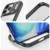 Rock Guard Lens Protection Series maskica za iPhone 17 Pro prozirno-crna