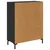 Kreveta Crni hrast 69.5 x 34 x 90 cm Konstruirano drvo