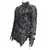 Gothic in punk majica moška - Tie-Dye Distressed - DEVIL FASHION - TT281