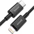 BASEUS Type C kabel za Apple Lightning 8-pinski PD20W Superior Series Fast Charging CATLYS-C01 2 metra crni