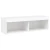 TV ormarić s LED svjetlima bijeli 80x30x30 cm