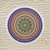 Lessentiel Maison Peškir za plažu Renkli Mandala, 150x150 cm, Šareni