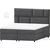 Boxspring postelja Lola - 140x200 cm - tkanine Cloud, Salvador