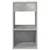 Noćni ormarići s ladicom 2 kom beton sivi 35x34x66,5 cm