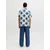 Jack & Jones Premium Srajca JPRBLUBILBAO  ecru / modra