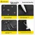 DiyiGongfang Torba za laptop, 13/14, Crna
