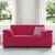 Vidaxl Dvosed vinsko rdeč 180x77x82 cm žamet