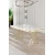 HANAH HOME Trpezarijski sto Vals White Marble Gold