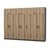 Hanah Home Garderober Kale-5204, 315x235x52 cm, Orah