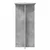 Stalak za biljke 2 pcs Betonska siva 40 x 40 x 80 cm