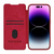 Futrola Nillkin Qin Pro za iPhone 15 Pro Max (6.7) crvena