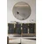 Hanah Home komoda Pega 150, 125 cm, antracit / zlatna