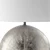 ONLI - Stona lampa CERAMICA 1xE27/15W/230V 51 cm srebrna/bela