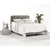 Svetlo rjava boxspring postelja 160x200 cm Dove – Maison de Reve