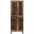 Highboard 2 pcs Staro drvo Inženjerska drva i staklo