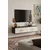 Hanah Home komoda Ida 120, 120 cm, antracit / travertin