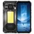Oukitel WP61 rugged 5G telefon 12/512 GB, baterija 20000 mAh, kamp svetlo 1200 lm, crni