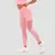 GymBeam Ženske helanke Mesh Panel Pink