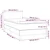 Krevet s oprugama i madracem plavi 100 x 200 cm od tkanine