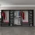 Hanah home Ormar Kale 360x210x52cm Antracit