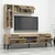 Hanah Home Set TV Komoda i klub sto Hrast